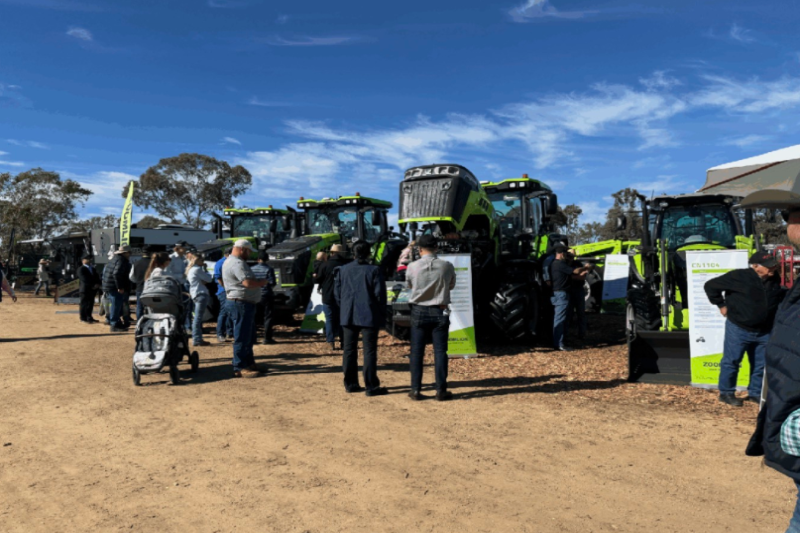 首登澳洲FarmFest盛会 中联重科携高端混动农机强势布局澳洲市场
